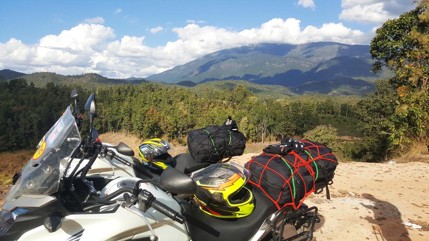 Mae Hong Son Loop - Honda CB500x - Gepäck
