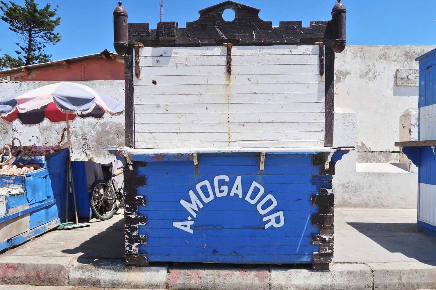 Fischbude in Essaouira