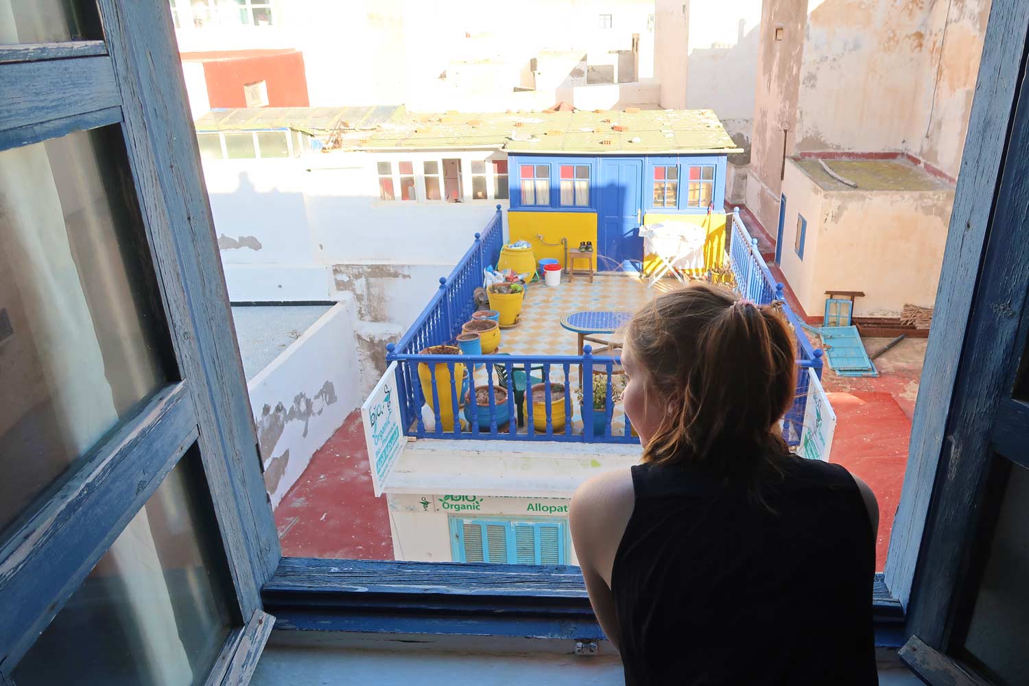 Riad Ausblick in Essaouira