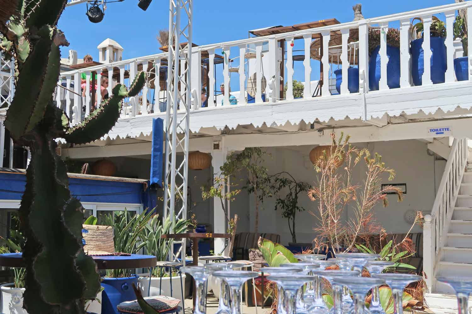 Taros Dachterrasse in Essaouira
