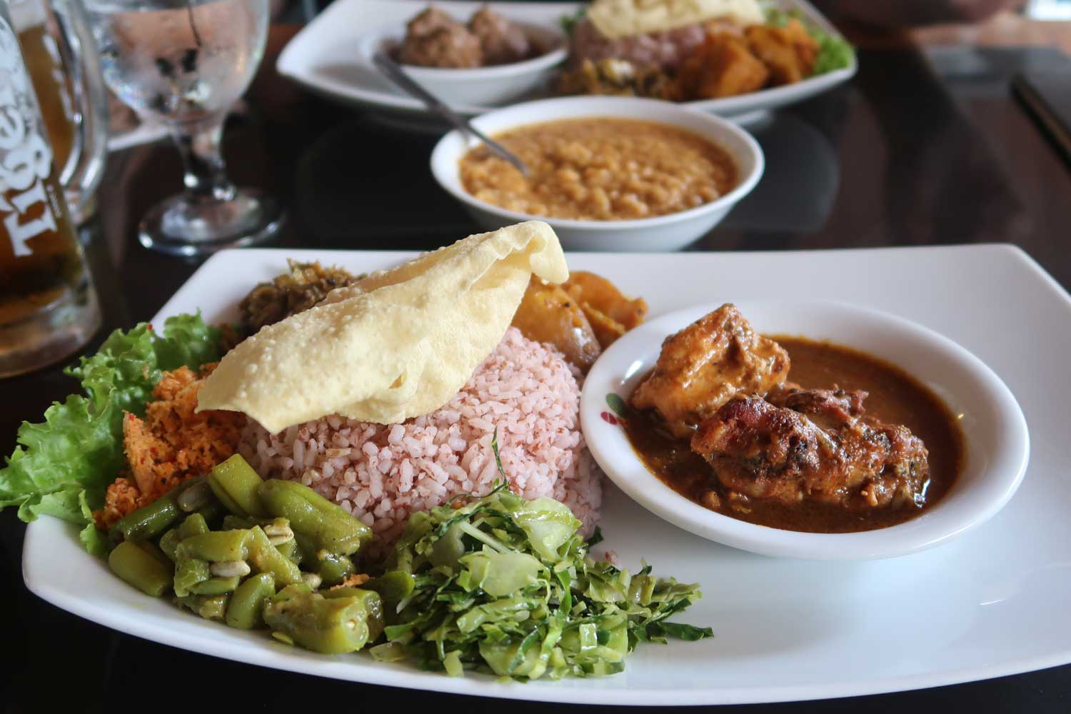 Kefta Curry im Dream Cafe in Ella