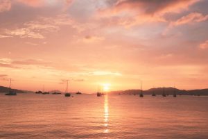 Land Malaysia Sonnenuntergang