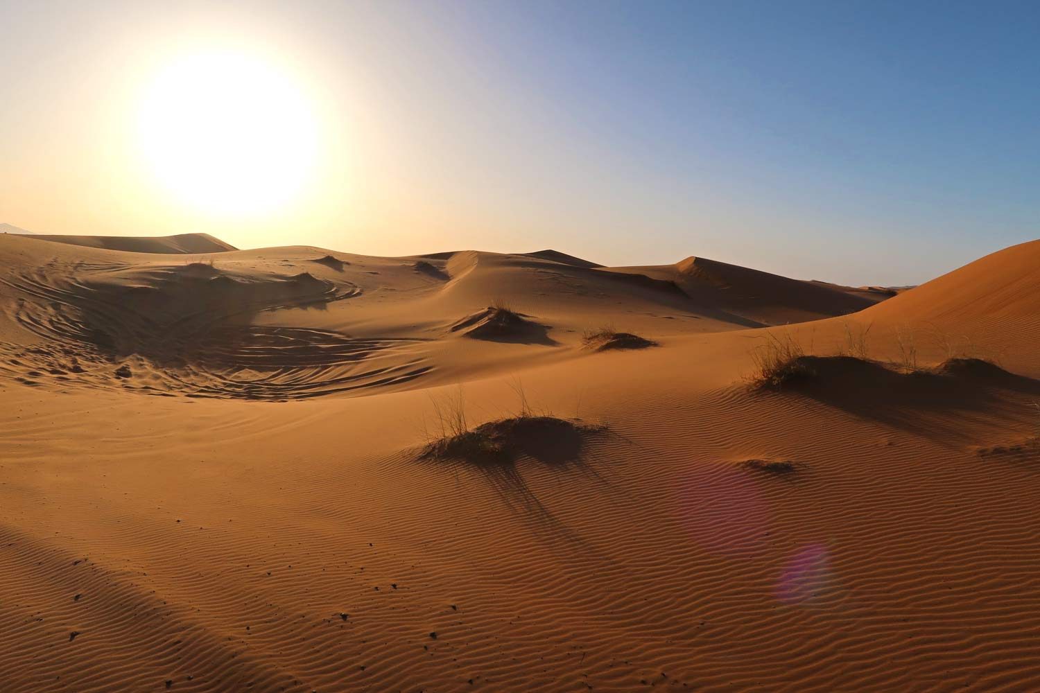 Dünen der Erg Chebbi Wüste