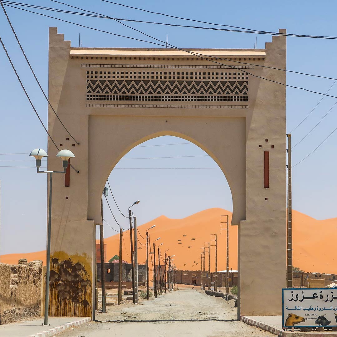 Das Tor zur Wüste in Merzouga