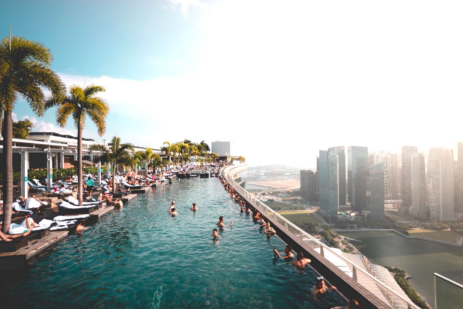 Pool des Marina Bay Sands Hotel