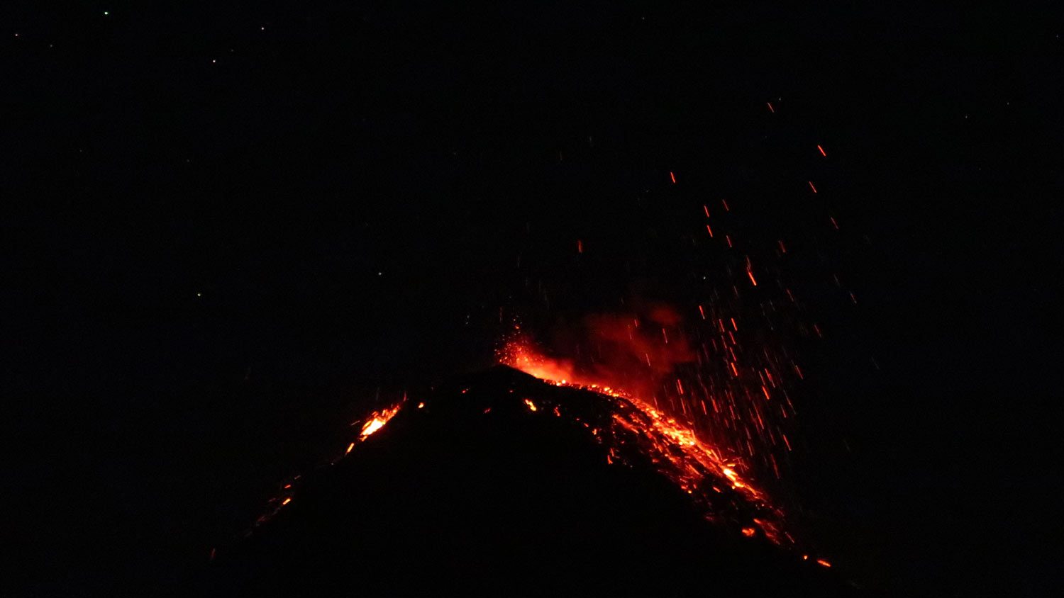 3976 Höhenmeter - Acatenango Vulkan Tour in Guatemala - Fuego