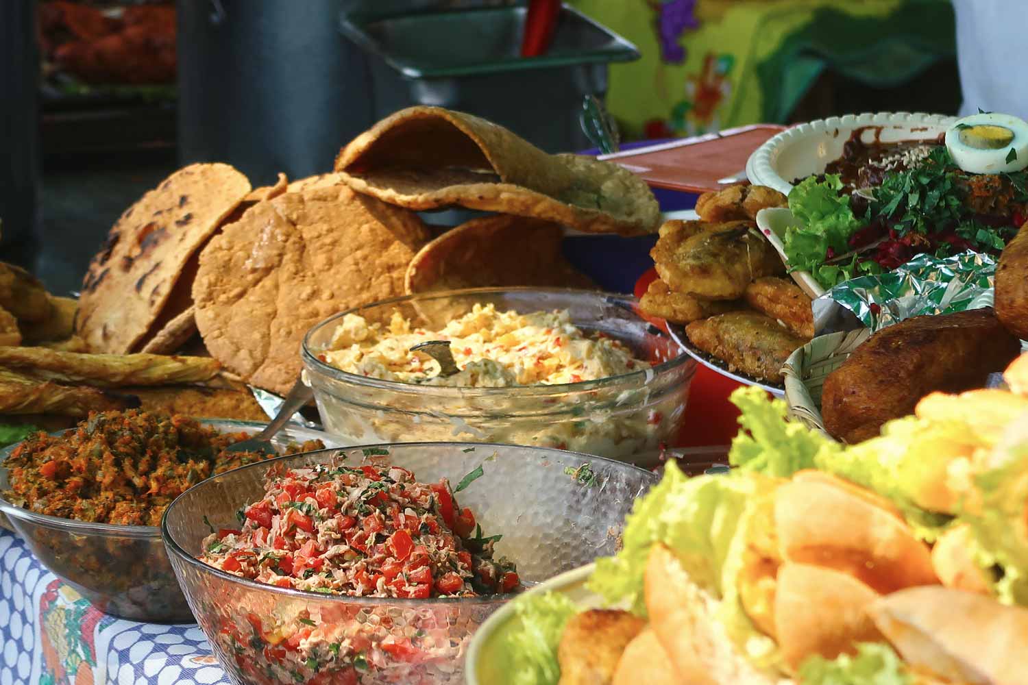 Antigua Sehenswürdigkeiten - 10 Dinge, die du machen solltest - Streetfood an der La Merced