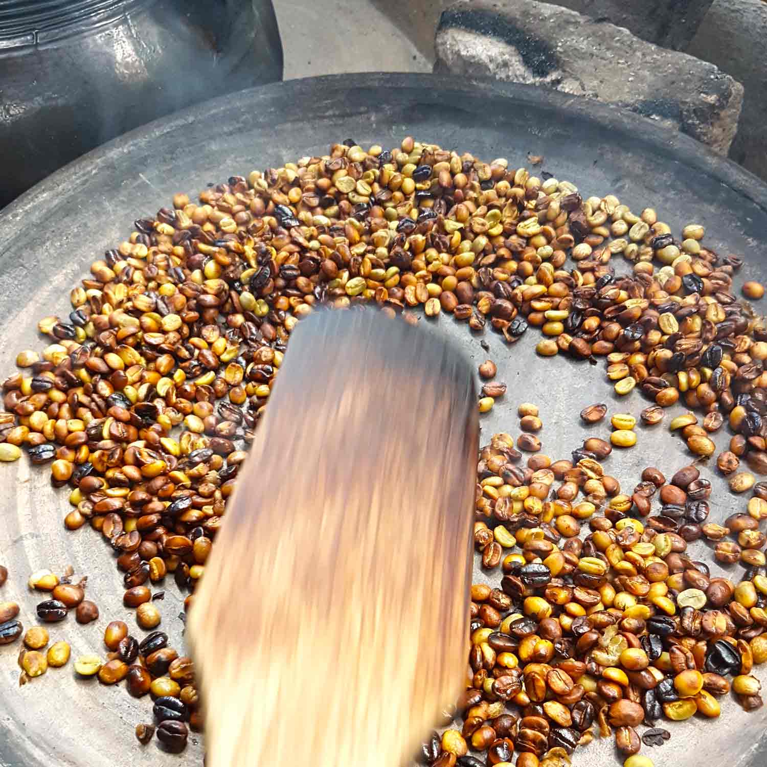 Antigua Kaffee Tour | Röste deinen guatemaltekischen Kaffee - Rösten