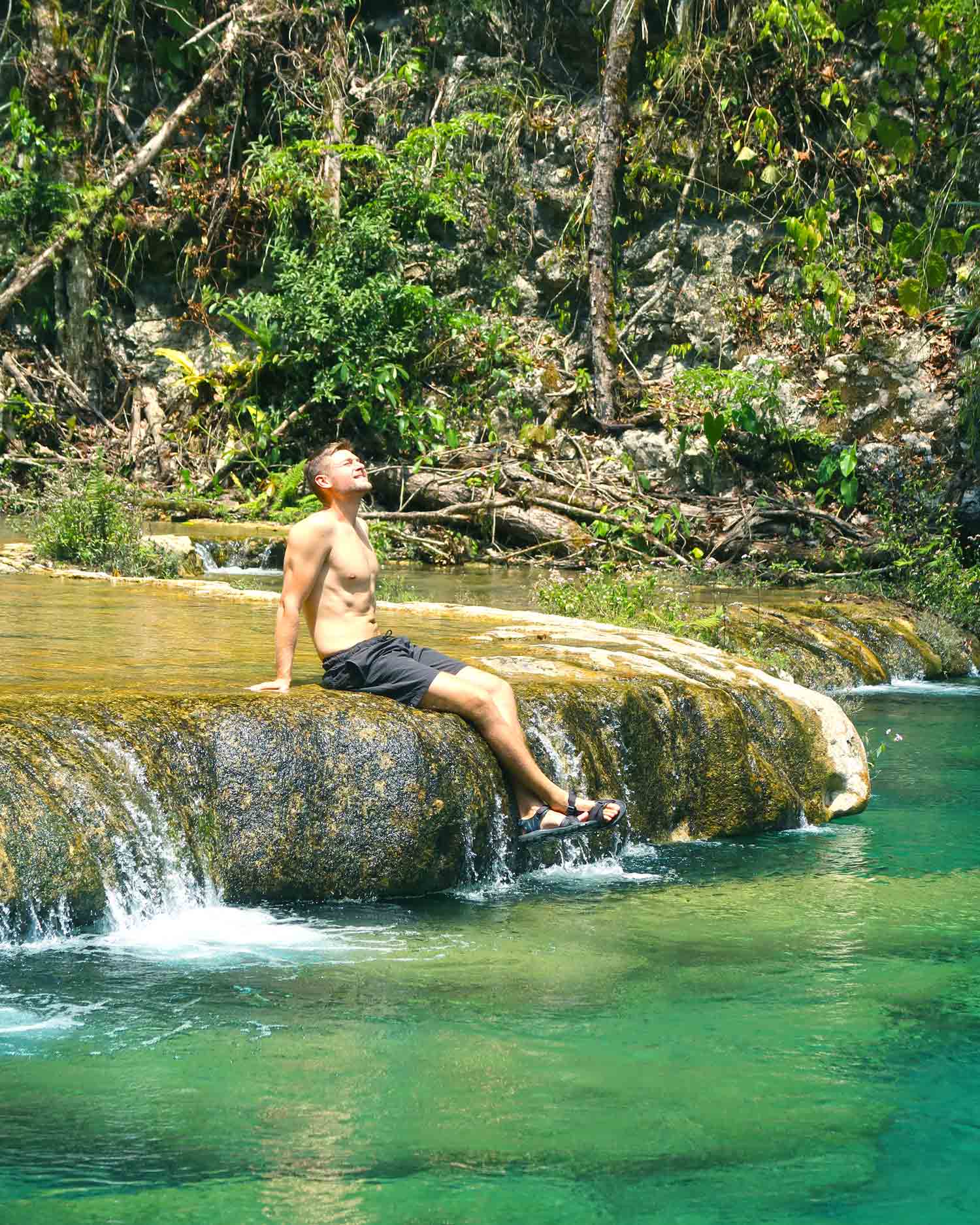 Die Pools von Semuc Champey in Guatemala