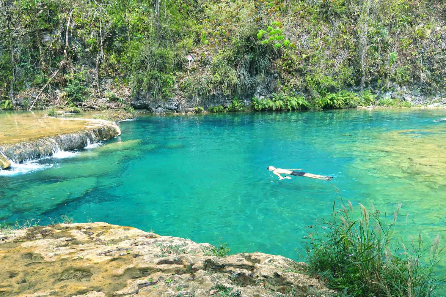 Die Pools von Semuc Champey in Guatemala