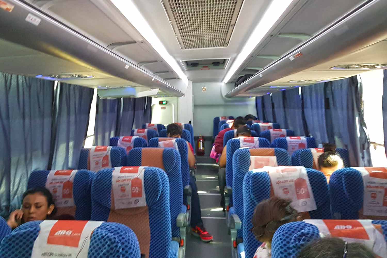 ADO Bus von Chetumal nach Playa del Carmen