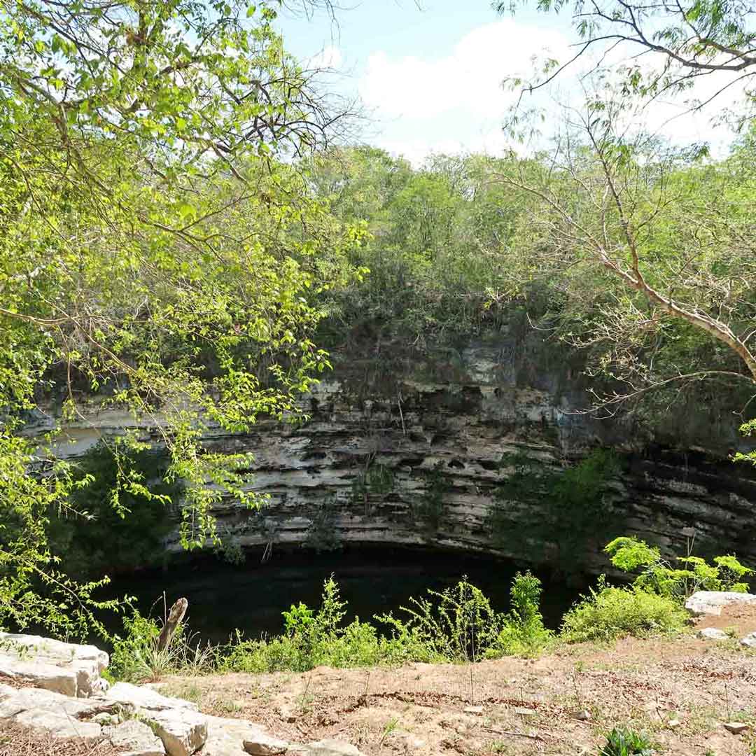 Cenote in Yucatan, Mexiko