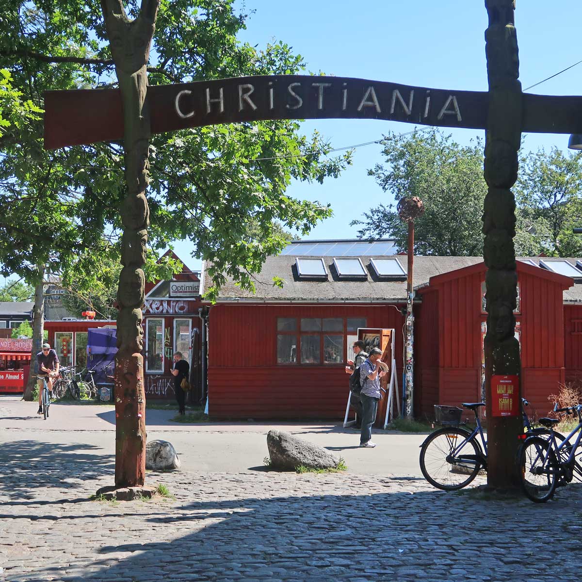 Christania Kopenhagen Eingang