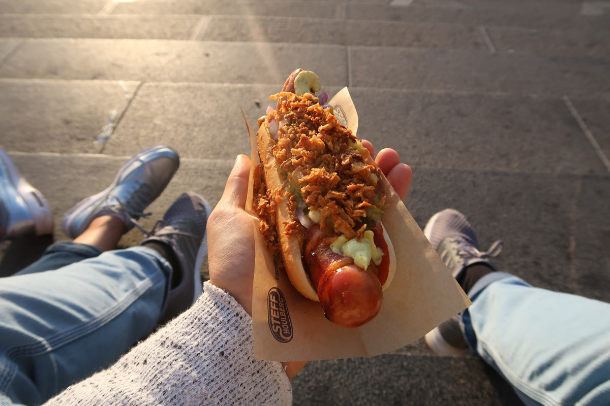 Hotdog in Kopenhagen